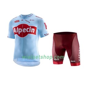 Fietskleding (Fietsshirt + Fietsbroek Kort) 2019 Team Katusha Alpecin N001